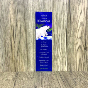Advice Polar Bear Bookmark