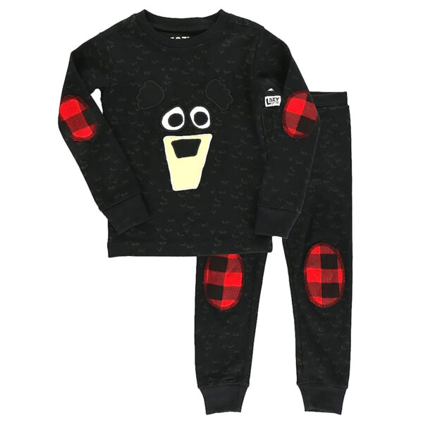 Blk Bear PJ Set